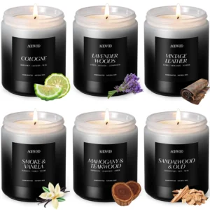 6-Pack Scented Soy Candles